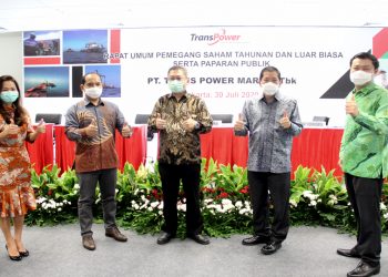 RUPST Trans Power Marine Bagikan Dividen Tunai Sekitar 51%