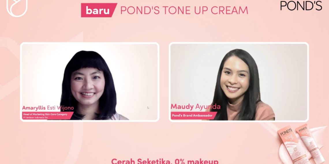 Inovasi Baru dari POND’S Untuk Perempuan Indonesia Masa Kini 100% Cerah Natural Seketika, 0% Make-Up