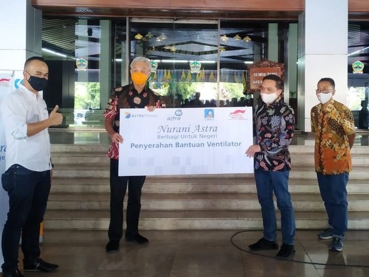 Astra Financial Serahkan 15 Ventilator, 5 Untuk Jawa Tengah