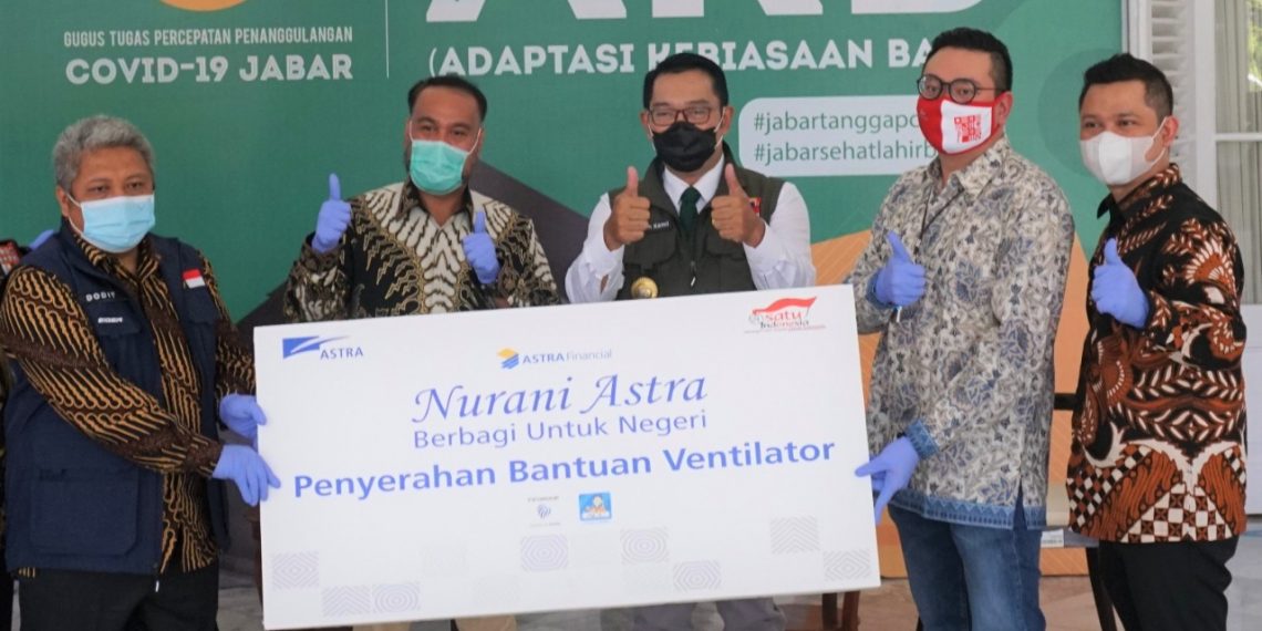 Astra Financial Berikan Bantuan 3 Ventilator Untuk Jabar
