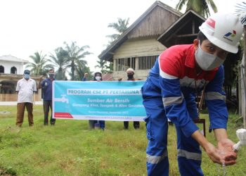 CSR Pertagas untuk Aceh Timur, Sediakan Sumber Sarana Air Bersih