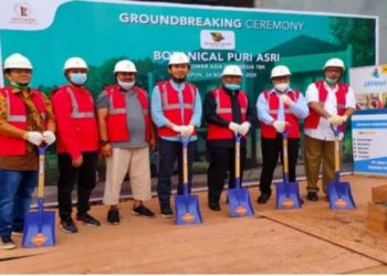 Optimesme di Tengah Pandemi Covid-19,Repower (REAL) Lakukan Ground Breaking