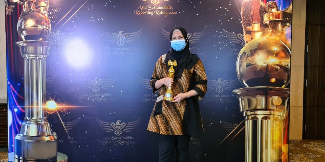 Pertagas Raih Gold Rank di Asia Sustainability Reporting Rating 2020
