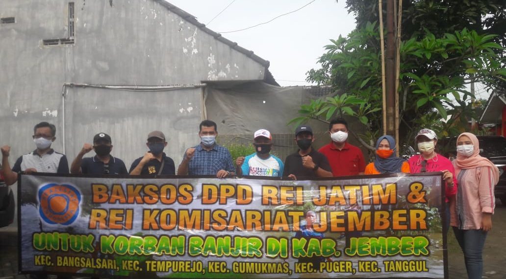 BTN dan REI Bantu Korban Banjir Jember