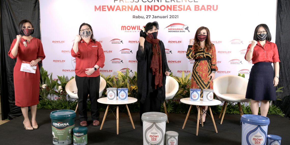 Sebarkan Kebaikan Mowilex Gandeng Anne Avanti Lakukan Aksi Sosial dan Kembangkan Cat Antibakteri