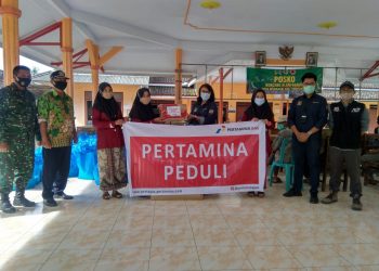 Pertagas Salurkan Bantuan Untuk Korban Banjir Jember