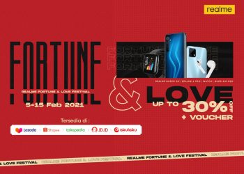 Realme Gelar Fortune & Love Festival di Bulan Februari