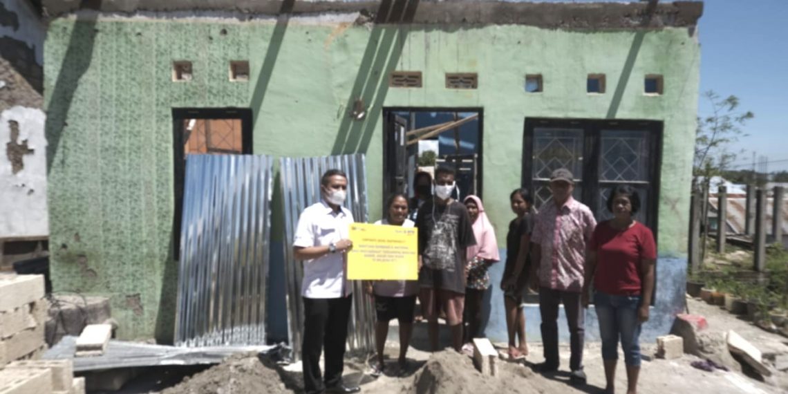 BTN Bantu Ratusan Rumah Terdampak Bencana di NTT