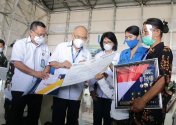 ASABRI Serahkan Manfaat Asuransi JKK Kepada Keluarga Korban Nanggala 402