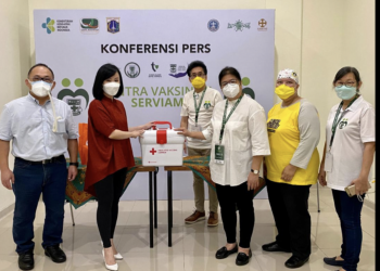 IVC Technoplast hadir mendukung Sentra Vaksinasi Serviam di Jakarta
