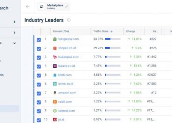 Marketplace Tanah Air Tetap Rajai Industri Lokapasar di Kuartal I/2021