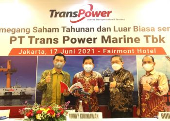 RUPST Trans Power Marine Bagikan Deviden