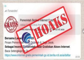 Melawan Hoax di Tengah Pandemi Covid 19