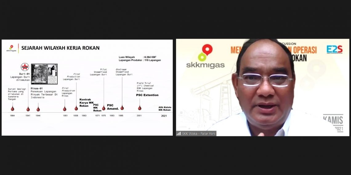 Produksi Blok Rokan Optimistis Dapat Ditingkatkan Kembali