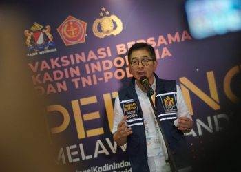 Kadin Indonesia Bersama TNI-POLRI Gelar 15 Ribu Vaksinasi Gratis Untuk Masyarakat