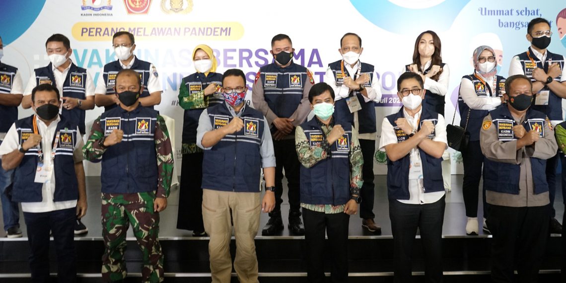 Kadin Indonesia dan TNI-Polri Deklarasikan Gerakan Perang Melawan Pandemi