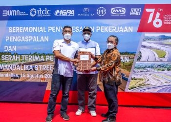 ITDC Selesaikan Pengaspalan Main Track Mandalika International Street Circuit Sepanjang 4,31 KM