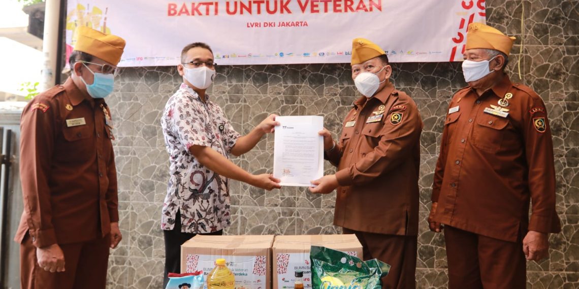 ASABRI Bersama 34 BUMN Gelar Kegiatan Sosial BAKTI UNTUK VETERAN