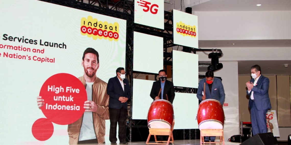 Peluncuran Layanan 5G Indosat Ooredoo