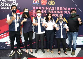 Perluas Akses, Kadin Indonesia Bersama TNI dan Polri Luncurkan Mobil Vaksinasi Keliling