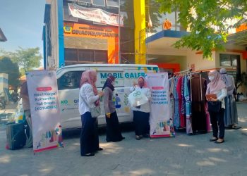 Mobil Galeri Keliling Subholding Gas Pertamina Dukung Pemasaran Inovasi Komunitas Tuli Gresik