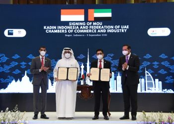 Kadin Indonesia-UEA Tekan Nota Kerja Sama Tingkatkan Kemitraan Ekonomi dan Investasi
