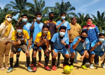 Melalui Sepak Bola, Pertagas Dukung Pemberdayaan Pemuda Rohil