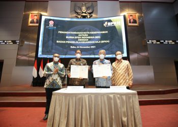 BEI dan BPKH Tandatangani Nota Kesepahaman dalam rangka  Pengembangan Pasar Modal Syariah