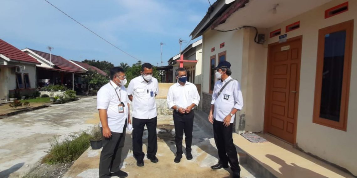Tinjau Perumahan Subsidi di Pekanbaru