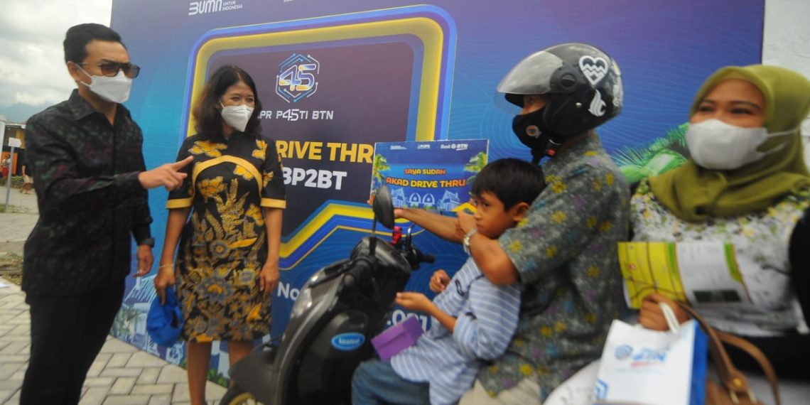 Akad Massal KPR BTN Drive Thrue Di Lombok