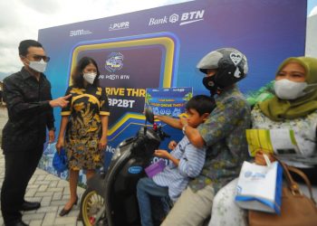 Akad Massal KPR BTN Drive Thrue Di Lombok