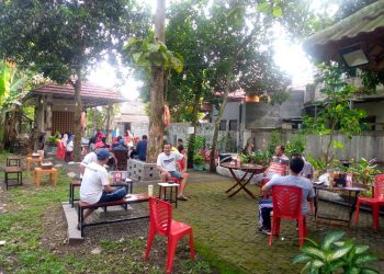 Inisiatif Warga Tepi Kali Cikeas Bangun cloud kitchen