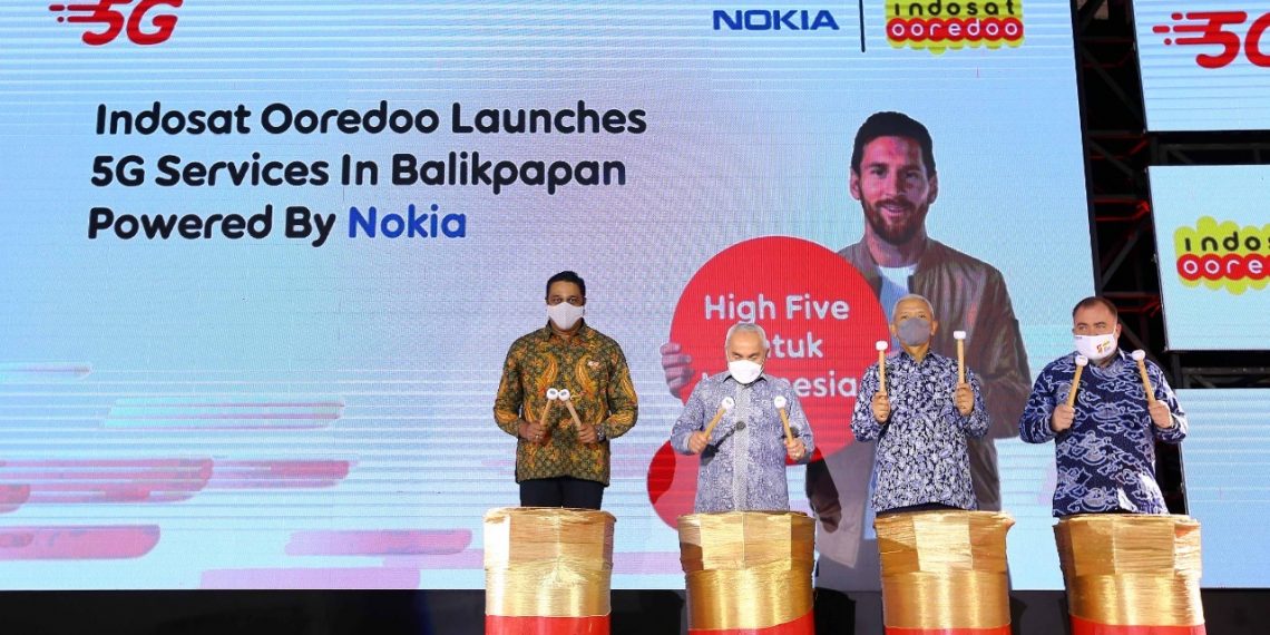Indosat Ooredoo Luncurkan Layanan 5G di Balikpapan