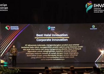 AJINOMOTO INDONESIA Raih Penghargaan Inovasi Halal Terbaik