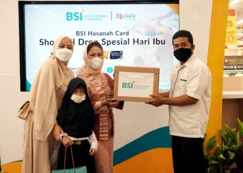 Shop Till Drop, BSI Hasanah Card Apresiasi Para Ibu & Berbagi untuk Sesama