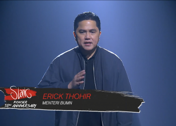 Di Ultah Slank, Erick Thohir Ajak Generasi Muda Tak Manja