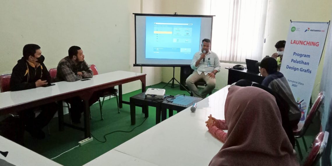 Sub Holding Gas Pertamina Tingkatkan Kapasitas Masyarakat melalui Pelatihan Design Grafis