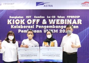 FIFGROUP Salurkan Pembiayaan Ke 550 UMKM, Dan Pembinaan Bersama Astra dan Yayasan Astra