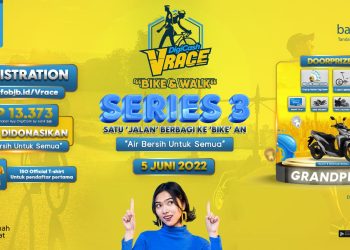Ayo Ikutan DigiCash VRace Bike & Walk Series 3, Olahraga Sekaligus Donasi