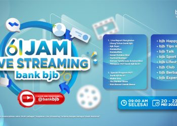Live Streaming 61 Jam Non Stop bank bjb Siap Pecahkan Rekor MURI