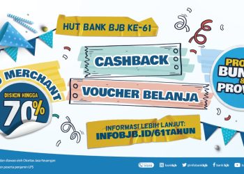 bank bjb Ultah ke-61, Banjir Promo Mulai Diskon, Voucher, hingga Cashback di Berbagai Merchant