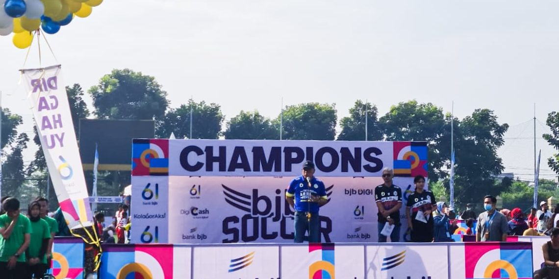 bank bjb Dukung Pembinaan Bibit Atlet Sepak Bola Melalui bjb Soccer Festival