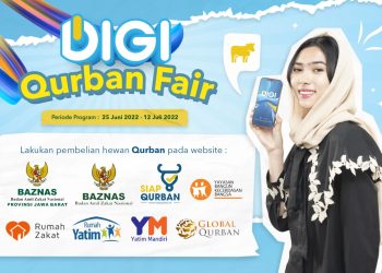 Berkurban Mudah Tanpa Repot, Beli Hewan Qurban Cukup Daring dan Bayar Cashless