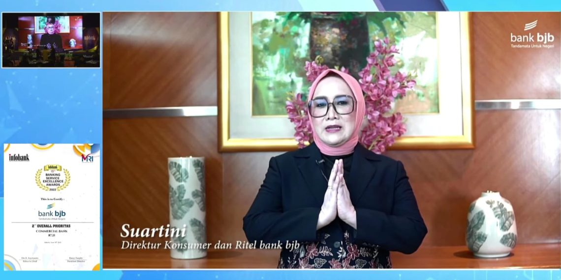 Hadirkan Pelayanan Prima, bank bjb Raih Anugerah Banking Service Excellence 2022
