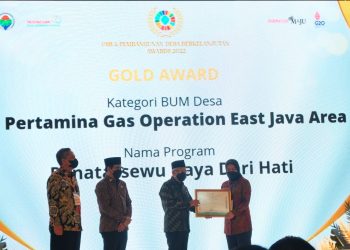 Pertagas Grup Boyong 6 Penghargaan di Ajang CSR dan Pembangunan Desa Berkelanjutan Awards 2022