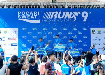 Dorong Gaya Hidup Sehat, bank bjb Dukung Pocari Sweat Run Indonesia 2022