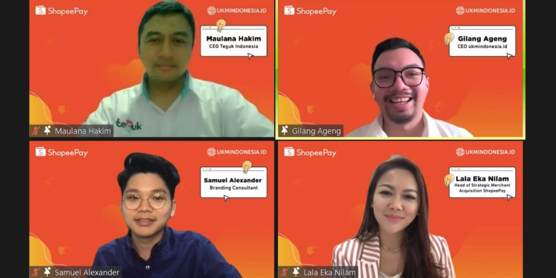 Perkuat Dukungan bagi UMKM, ShopeePay dan ukmindonesia.id Hadirkan Seri Pelatihan Gratis