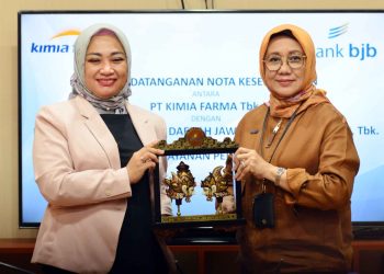 bank bjb dan Kimia Farma Tandatangani Mou Kerjasama Jasa Layanan Perbankan