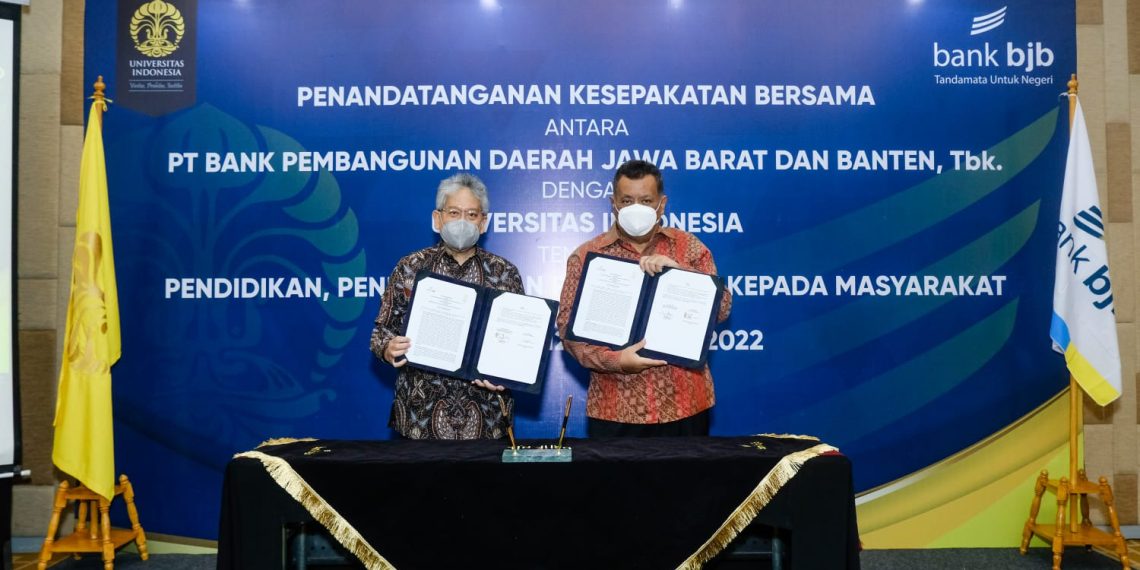 Dukung Dunia Pendidikan, bank bjb Kolaborasi dengan Universitas Indonesia