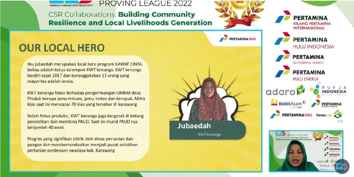 Mitra Binaan Pertagas Area Operasi Jawa Barat Raih Penghargaan Proving League 2022